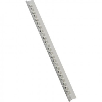 Маркер LEGRAND Memocab ширина 2,3 мм чёрная маркировка на белом фоне заглавная буква Z