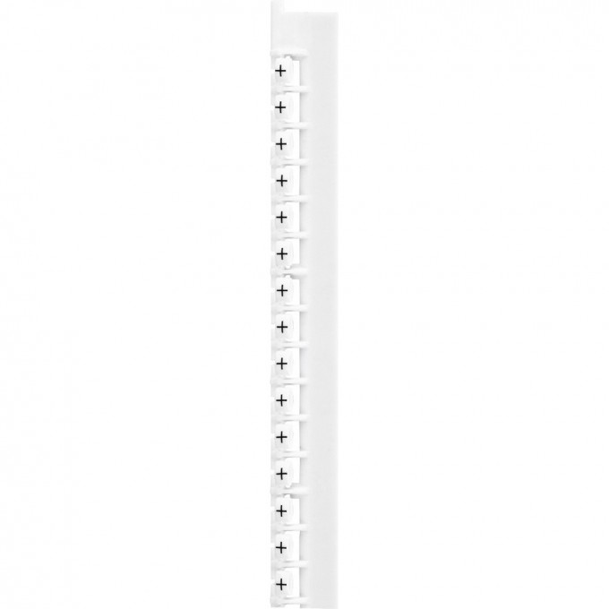 Маркер LEGRAND Memocab ширина 2,3 мм условное обозначение плюс 037956