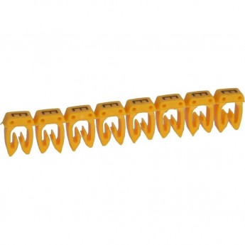 Маркер LEGRAND CAB 3 для кабеля 1,5-2,5 мм² заглавная буква E