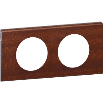 Рамка LEGRAND Celiane 2 поста Орех