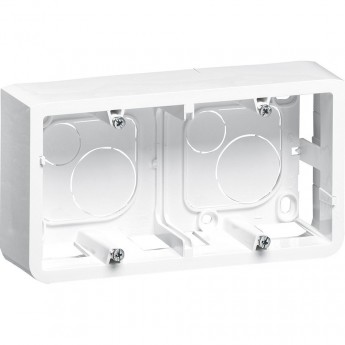 Накладная монтажная коробка LEGRAND Mosaic для суппорта Кат. № 0 802 52 гл. 40 мм 4/5 или 2x2 модуля гориз. монтаж белый Накладная монтажная коробка LEGRAND Mosaic для суппорта Кат. № 0 802 52 гл. 40 мм 4/5 или 2x2 модуля гориз. монтаж белый