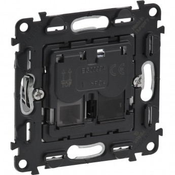 Информационная розетка LEGRAND Valena IN'MATIC комбинированная RJ11/RJ45 Кат.6 UTP