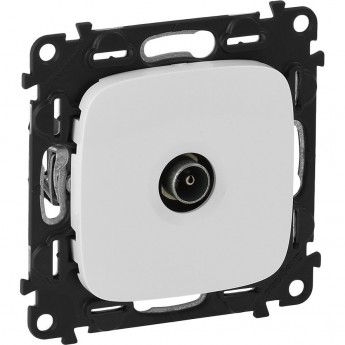 Розетка LEGRAND Valena ALLURE ТВ c топологией "звезда" 0-2400 МГц с лицевой панелью белая Розетка LEGRAND Valena ALLURE ТВ c топологией "звезда" 0-2400 МГц с лицевой панелью белая