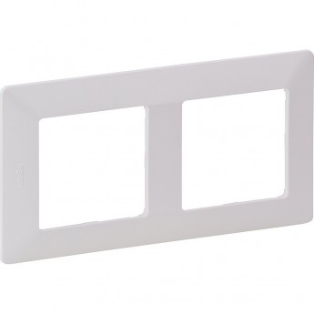 Рамка LEGRAND Valena LIFE "Белая", 2-постовая универсальная, белая Рамка LEGRAND Valena LIFE "Белая", 2-постовая универсальная, белая