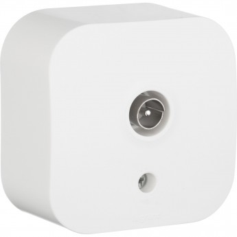 Телевизионная розетка LEGRAND Quteo IP 20 белый Телевизионная розетка LEGRAND Quteo IP 20 белый