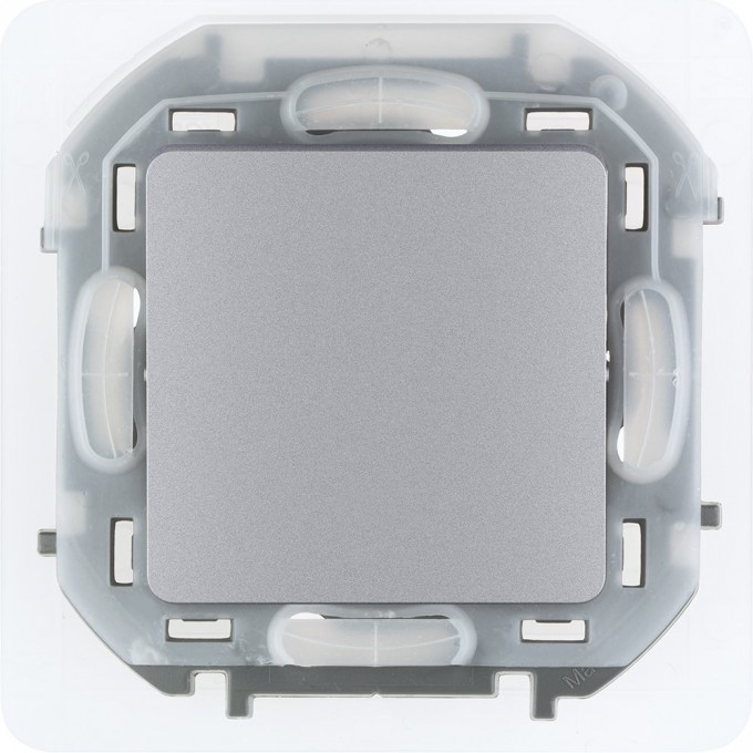 Переключатель LEGRAND INSPIRIA IP44 10 AX 250 В~ алюминий 673672