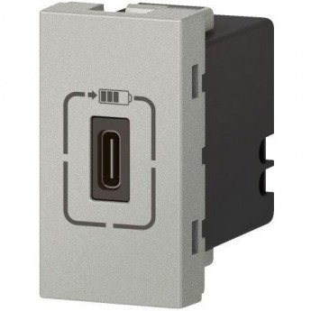 Розетка USB-C LEGRAND MOSAIC 1модуль для зарядки