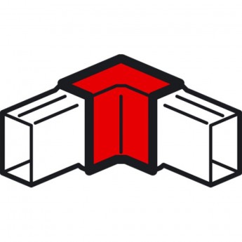 Внутренний угол LEGRAND для мини-каналов Metra 40x16 белый