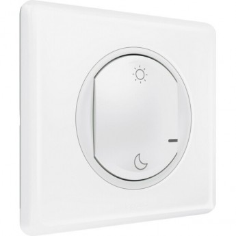 Умный беспроводной сценарный выключатель LEGRAND Celiane with NETATMO "День/Ночь", белый Умный беспроводной сценарный выключатель LEGRAND Celiane with NETATMO "День/Ночь", белый