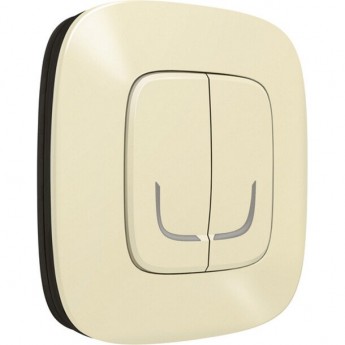 Умный беспроводной выключатель LEGRAND Valena Allure with NETATMO 2-клавишный, слоновая кость